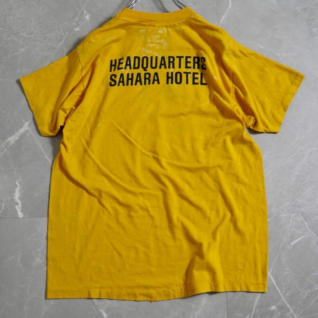 ビンテージTシャツ　黄　シングルステッチ　90s 古着　雰囲気系 メンズのトップス(Tシャツ/カットソー(半袖/袖なし))の商品写真