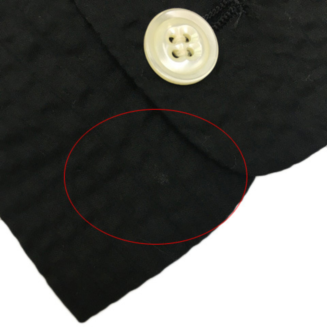 IENA(イエナ)のイエナ ジャケット テーラード シングル クリンクル加工 無地 長袖 36 黒 レディースのジャケット/アウター(その他)の商品写真