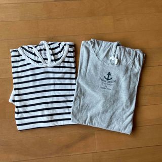 フード付Tシャツ2枚(Tシャツ/カットソー(半袖/袖なし))