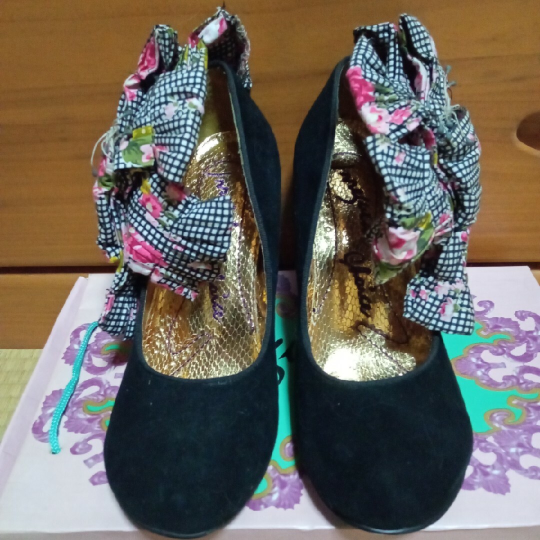 ★Irregular Choice★イレギュラーチョイス 靴 パンプス 黒 38