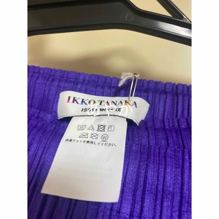 Ikko tanaka イッセイミヤケ スカート 紫 サイズ 3 JG114