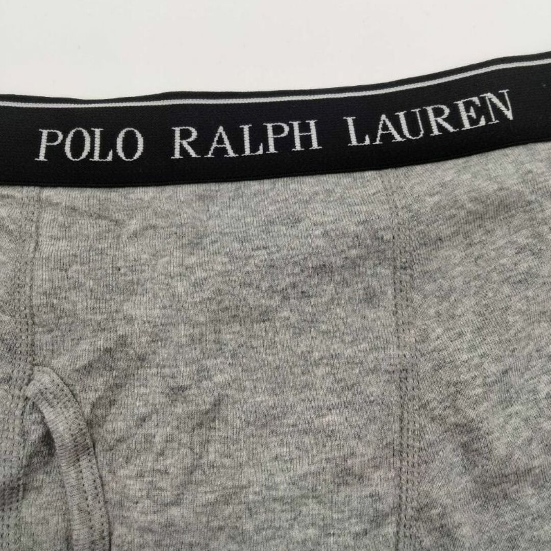 POLO RALPH LAUREN(ポロラルフローレン)のポロ ラルフローレン ミドルボクサーパンツ Grey 1枚 Mサイズ メンズのアンダーウェア(ボクサーパンツ)の商品写真