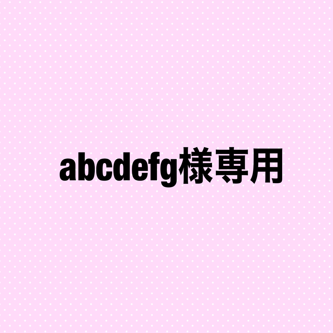 abcdefg様専用 その他のその他(その他)の商品写真