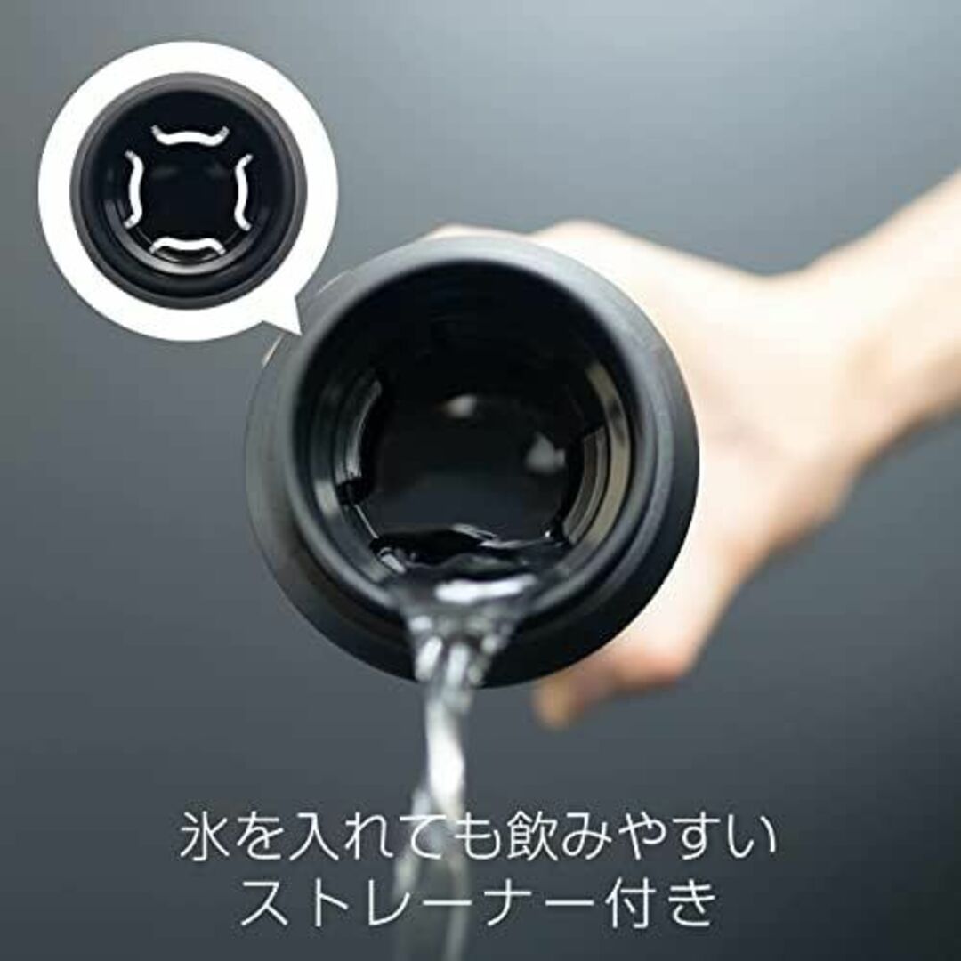 【色: ブルー】【WEB限定】タイガー 水筒 500ml 氷止め付き スクリュー