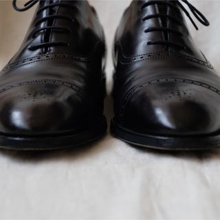 JOHN LOBB - 美品ジョンロブJohn Lobb セミブローグ95E 木型付の通販