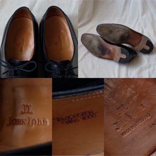 JOHN LOBB - 美品ジョンロブJohn Lobb セミブローグ95E 木型付の通販
