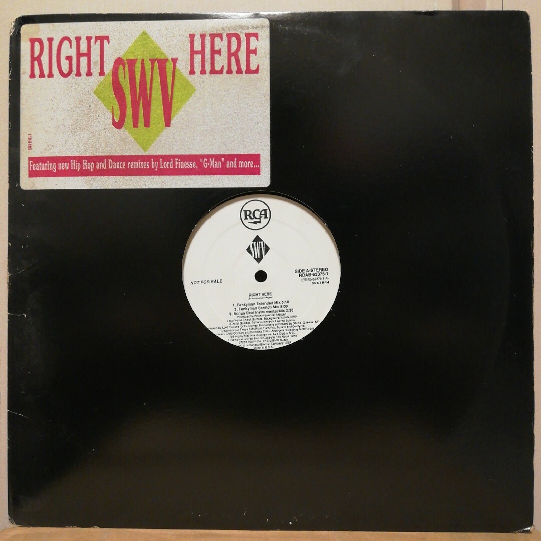 RIGHT HERE REMIX / SWV