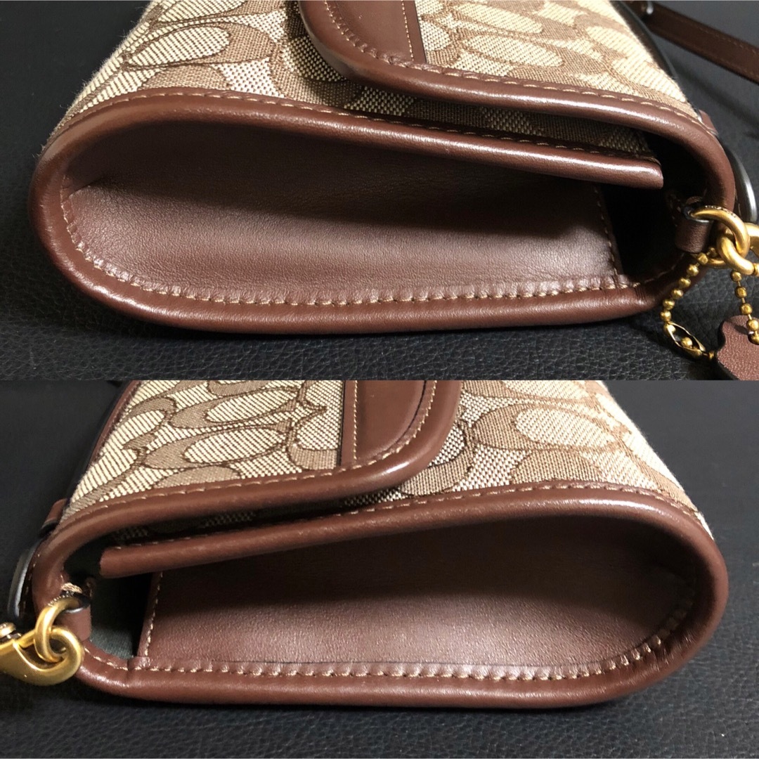 COACH - 【極美品】COACH コーチ シグネチャー ショルダーバッグ ...