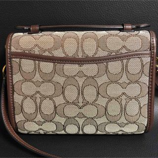 COACH - 【極美品】COACH コーチ シグネチャー ショルダーバッグ ...