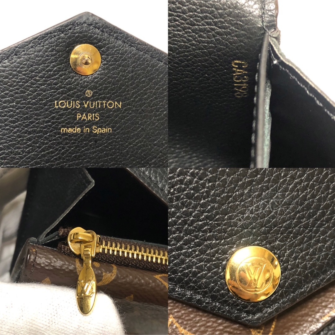 美品】LOUISVUITTON ヴィトンポルトフォイユドゥブル 長財布