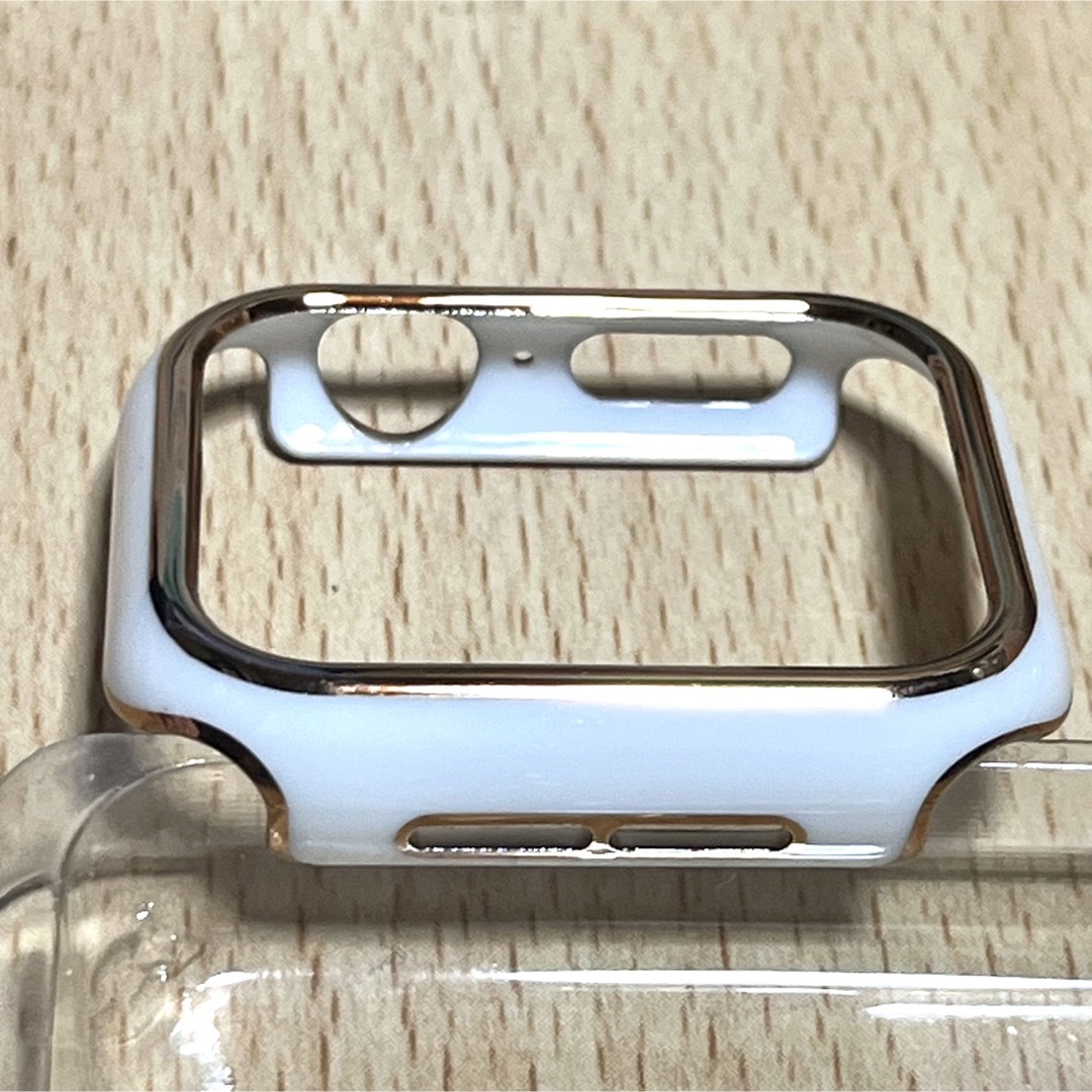 Apple Watch(アップルウォッチ)の【AppleWatch】メタリックライン バンパーカバー 40mm 保護フレーム スマホ/家電/カメラのスマホアクセサリー(モバイルケース/カバー)の商品写真