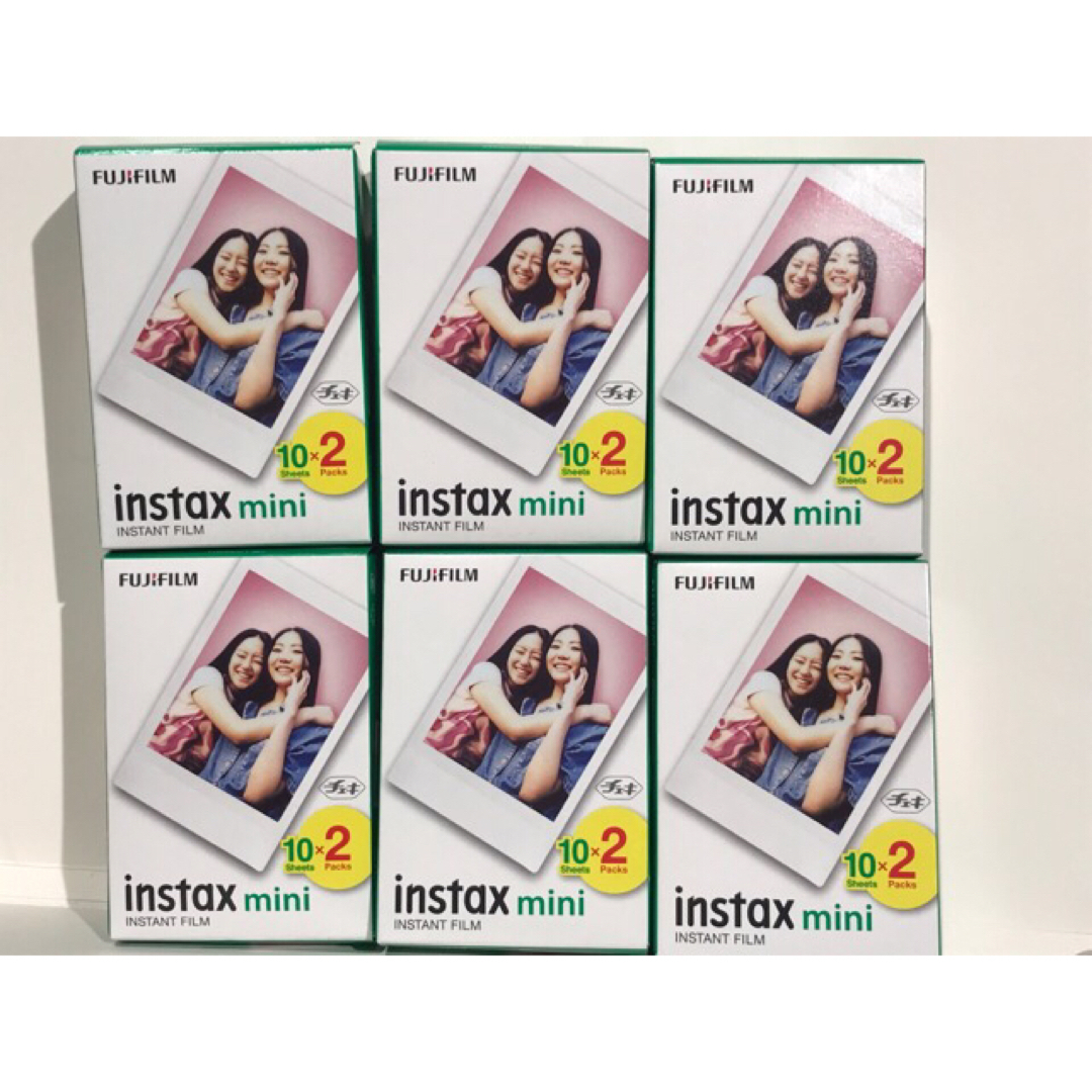 富士フイルム(フジフイルム)の【120枚】チェキ フィルム インスタント カラー instax mini エンタメ/ホビーのコレクション(印刷物)の商品写真