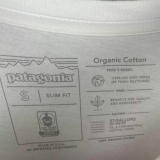 超激レア USA製 Patagonia Tシャツ レトロ オールド メンズ 白の通販
