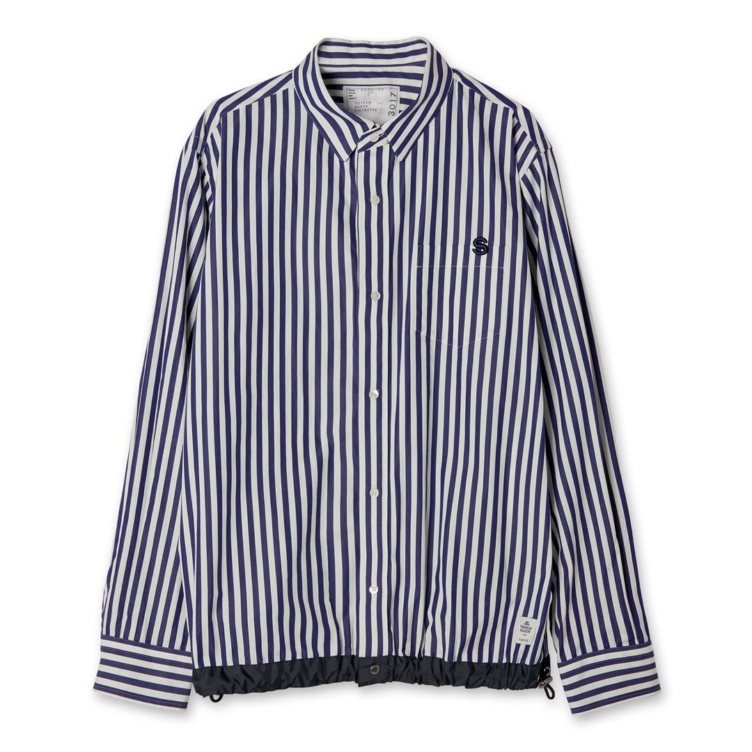 【新品】Sacai × Thomas Mason L/S Shirt
