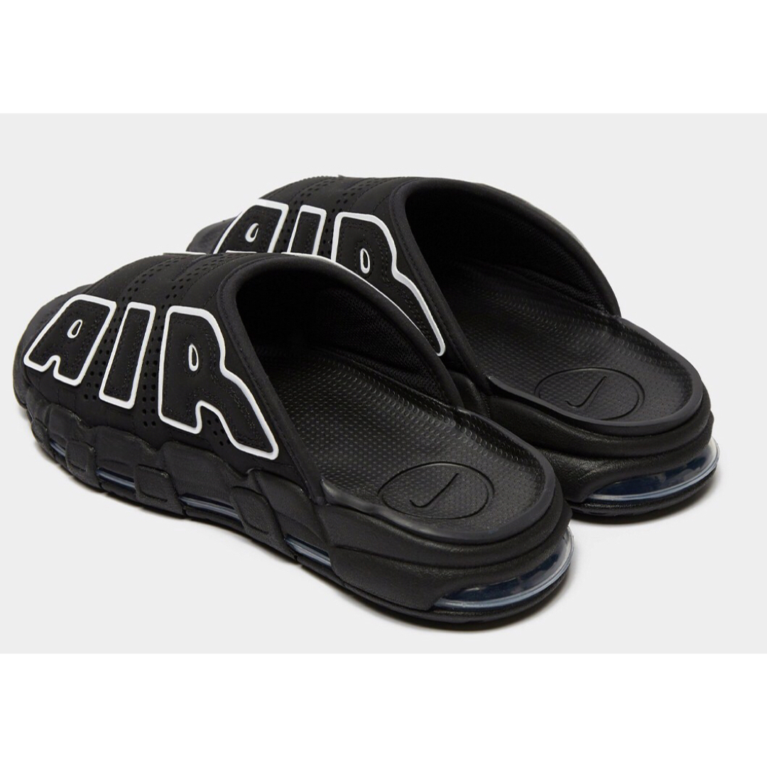 NIKE AIR MORE UPTEMPO SLIDE BLACK スライド 黒