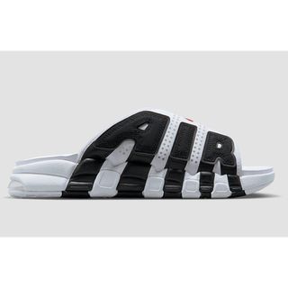 ナイキ(NIKE)のNIKE AIR MORE UPTEMPO SLIDE WHITE スライド 白(サンダル)