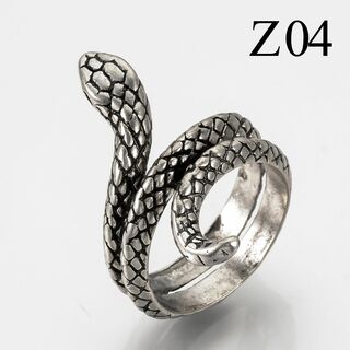 セール【Z04】スネークリング 蛇 スネーク(リング(指輪))