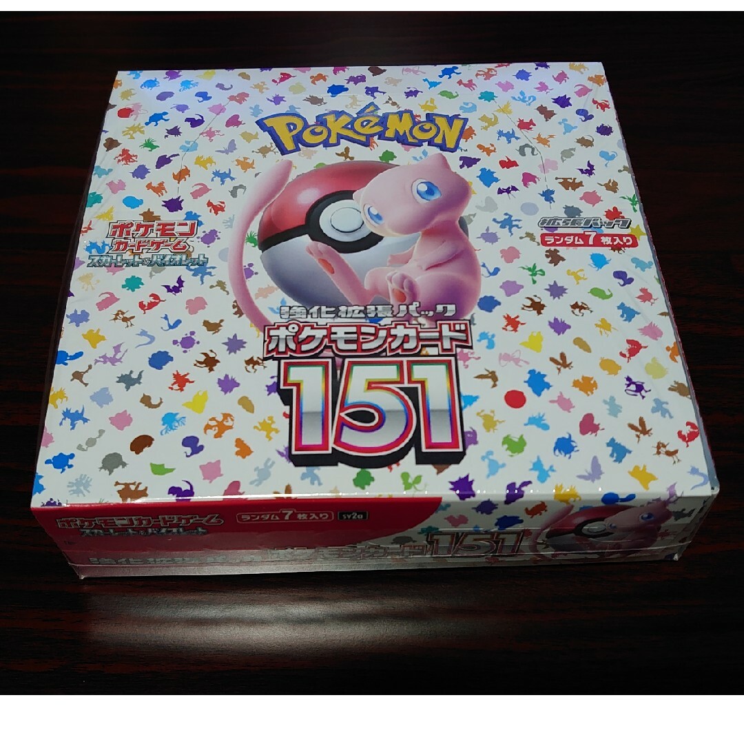 ポケモンカード151 BOX シュリンク付きポケモンカード