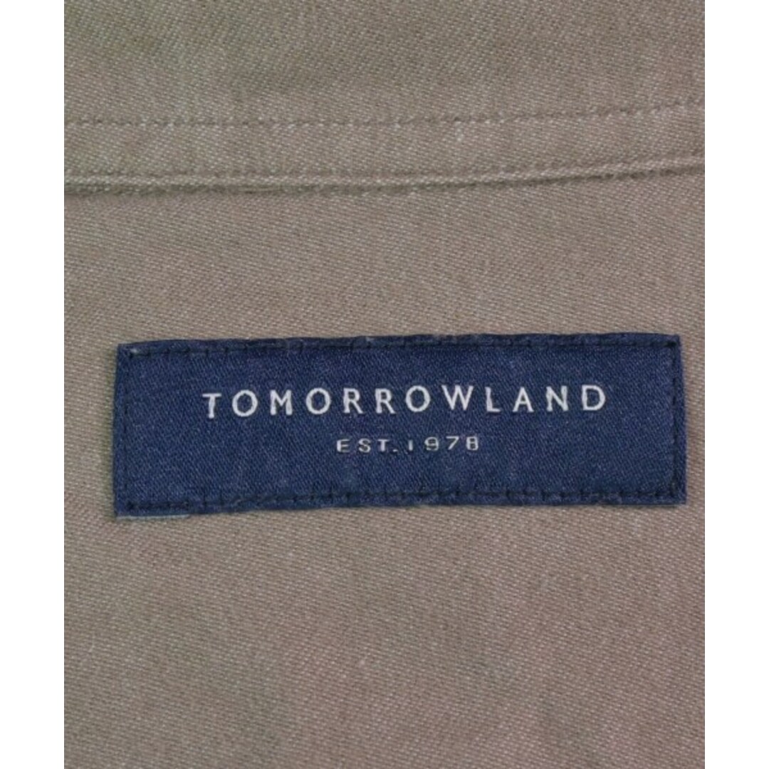 TOMORROWLAND(トゥモローランド)のTOMORROWLAND トゥモローランド カジュアルシャツ XS 茶 【古着】【中古】 メンズのトップス(シャツ)の商品写真