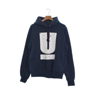 アンダーカバー(UNDERCOVER)のUNDER COVER アンダーカバー パーカー 2(M位) 紺 【古着】【中古】(パーカー)