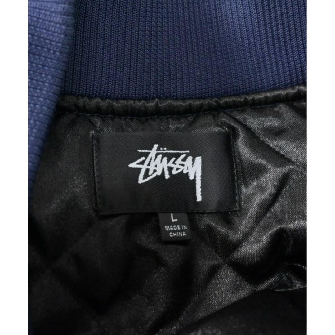 STUSSY ステューシー ミリタリーブルゾン L 紺