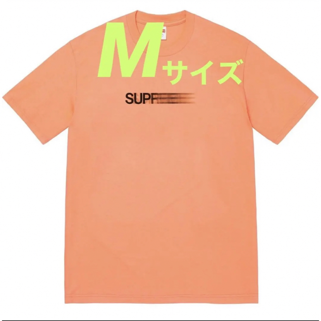 M サイズ supreme Motion Logo Tee peachの通販 by K's shop｜ラクマ