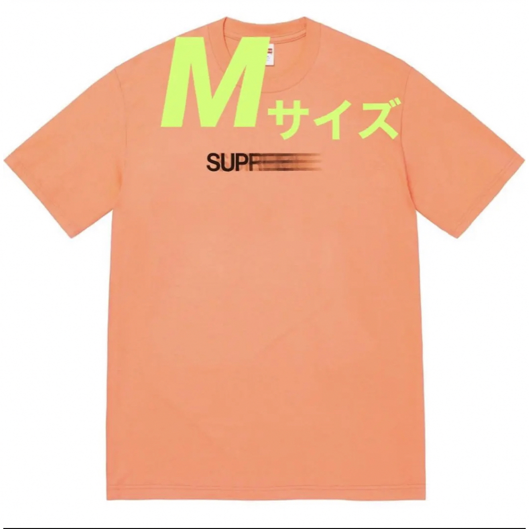 M サイズ supreme Motion Logo Tee peach-