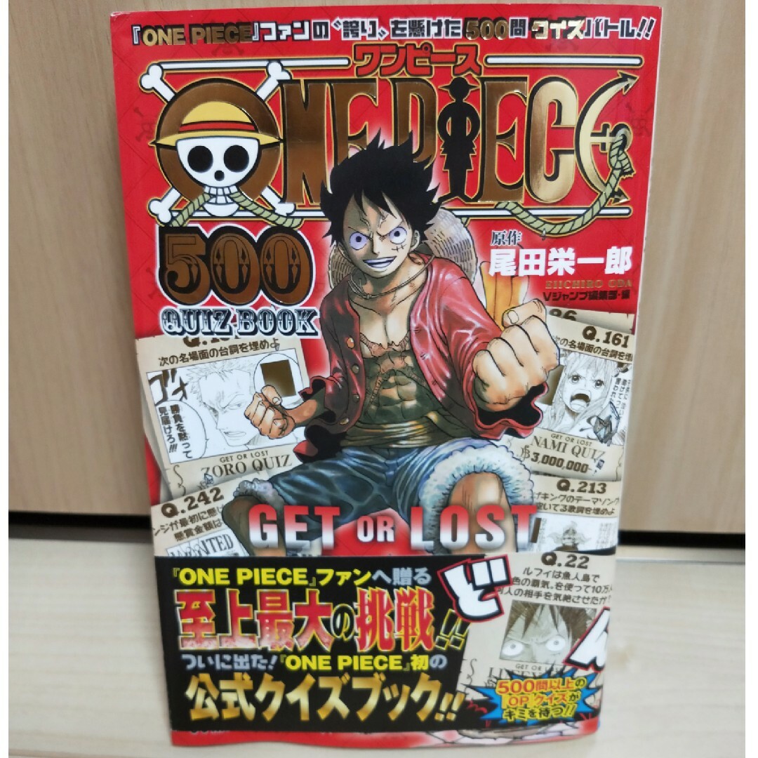 ONE PIECE(ワンピース)のワンピース　500クイズブック エンタメ/ホビーの本(アート/エンタメ)の商品写真