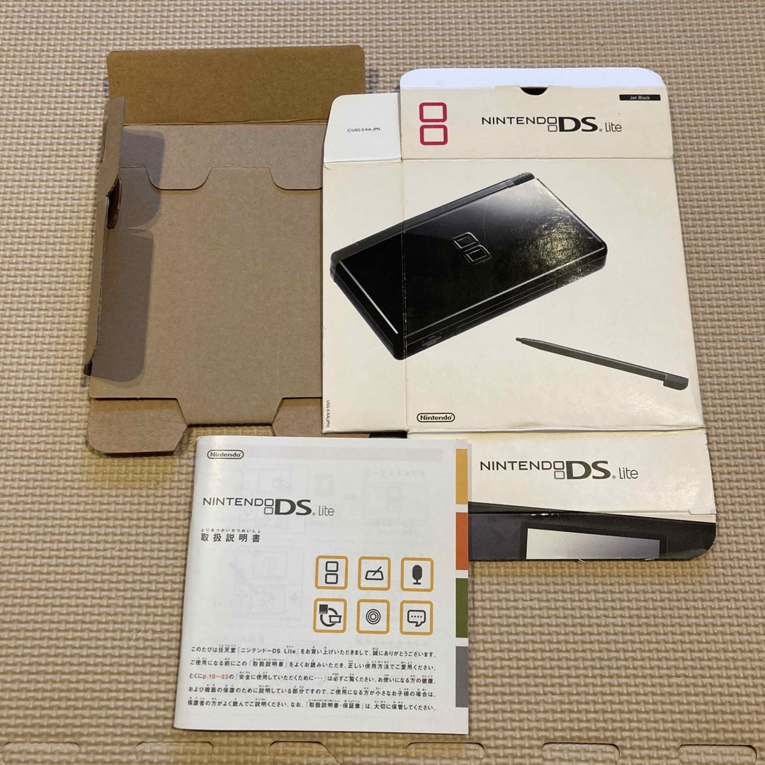ニンテンドーds lite 空箱、説明書-