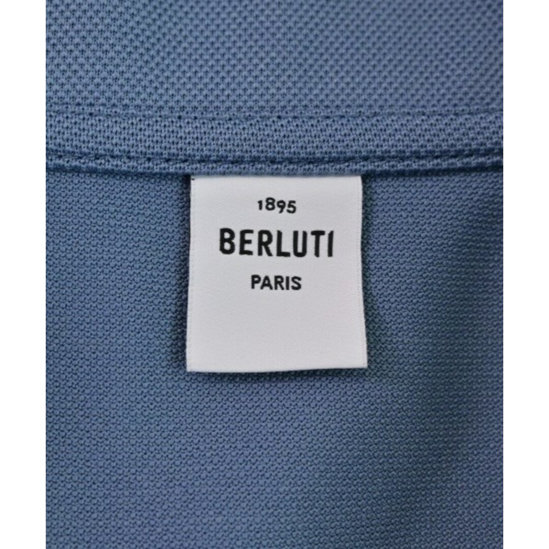 Berluti(ベルルッティ)のBerluti ベルルッティ ポロシャツ S 青系 【古着】【中古】 メンズのトップス(ポロシャツ)の商品写真