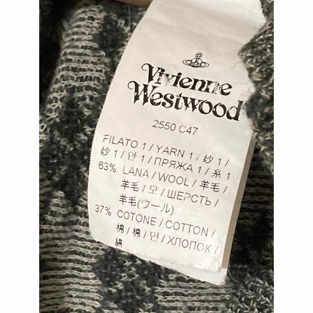 Vivienne Westwood Man Gold 15ss アーガイルニット-