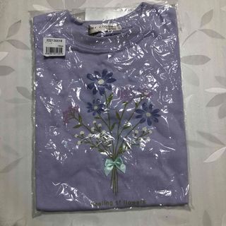 花柄 プリントTシャツ サイズ100(Tシャツ/カットソー)