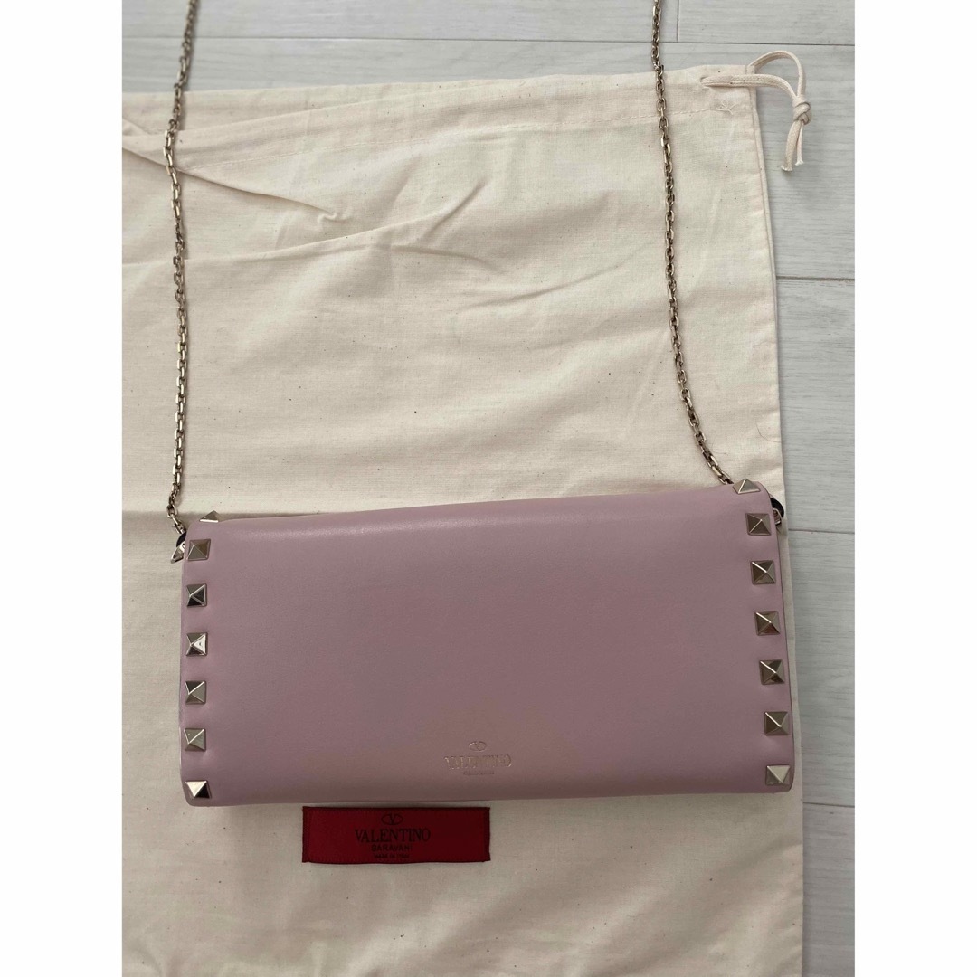値下げ❗️新品Valentinoヴァレンティノチェーンウォレット長財布