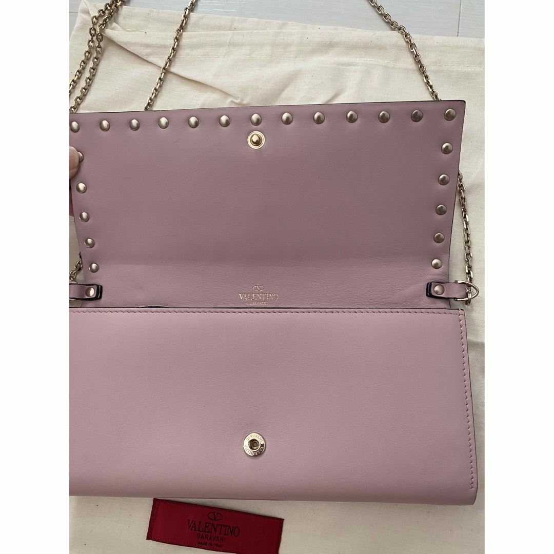 値下げ❗️新品Valentinoヴァレンティノチェーンウォレット長財布