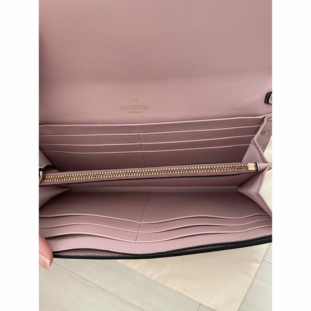 値下げ❗️新品Valentinoヴァレンティノチェーンウォレット長財布