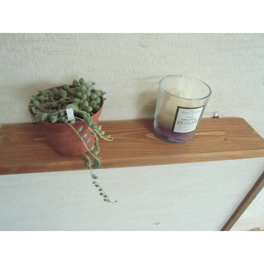 【色: チーク】３種のウォールシェルフ６点セット チーク 飾り棚 壁掛け 木製