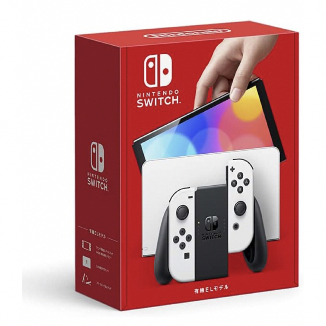 Nintendo Switch(ニンテンドースイッチ)のNintendo Switch有機EL 新品未使用未開封 エンタメ/ホビーのゲームソフト/ゲーム機本体(家庭用ゲーム機本体)の商品写真