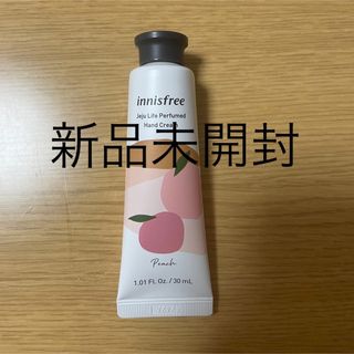 イニスフリー(Innisfree)の新品未開封イニスフリー　ハンドクリーム　ピーチ(ハンドクリーム)