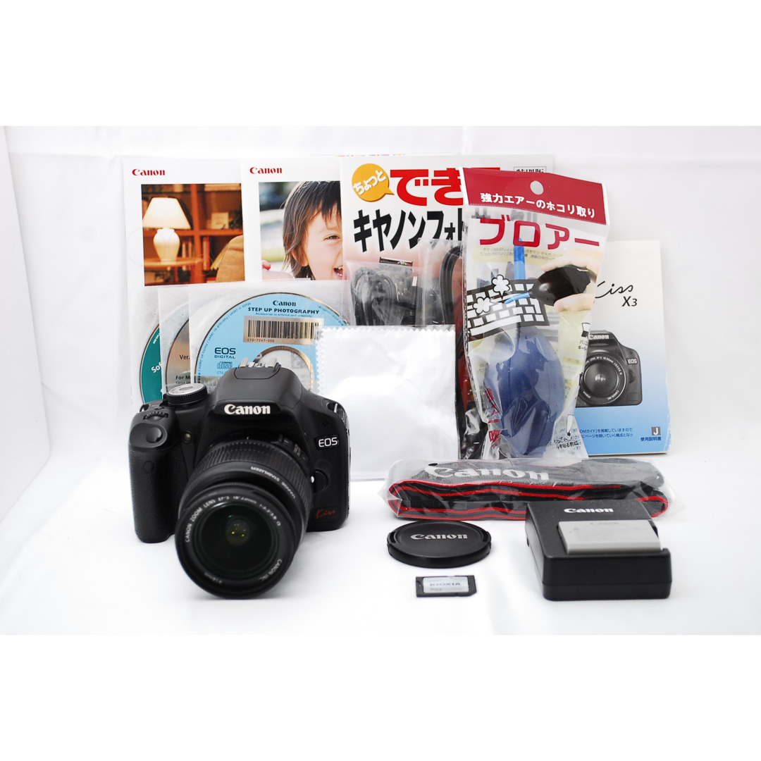 【初心者歓迎！】Canon EOS KISSX3 レンズキット デジタル一眼レフ 7