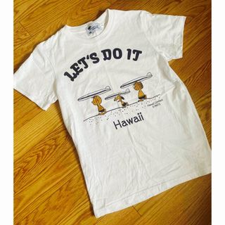 スヌーピー(SNOOPY)のHawaii☆日焼けスヌーピーTシャツ☆未使用品☆XSサイズ(Tシャツ(半袖/袖なし))