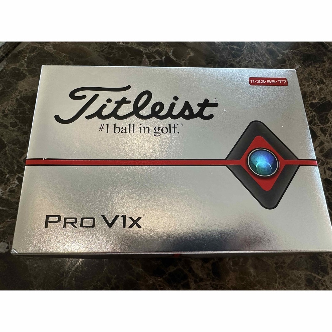 再投稿　タイトリスト　Pro V1X ゴルフボール