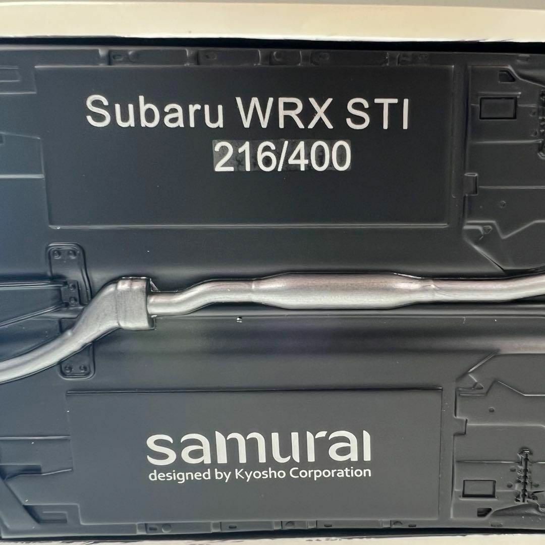 希少 限定400台☆京商 サムライ 1/18 スバル WRX STI S www.alforsan