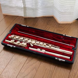 売り日本 ♪森の工房♪美品‼️銀メッキ‼️ヤマハフルート YFL221SⅡ E