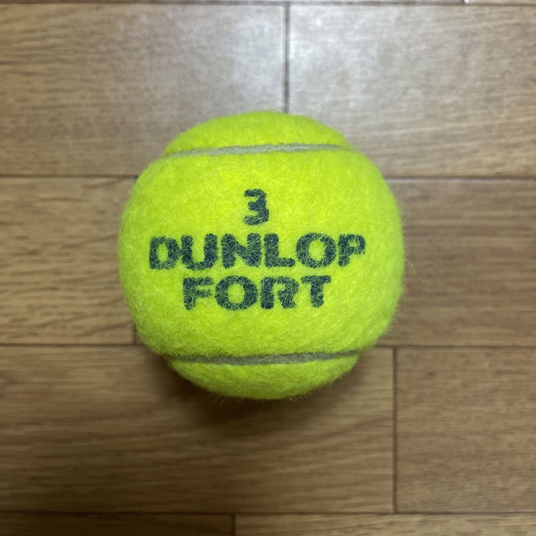 DUNLOP(ダンロップ)のダンロップテニスボール　1個    送料無料　３番 スポーツ/アウトドアのテニス(ボール)の商品写真