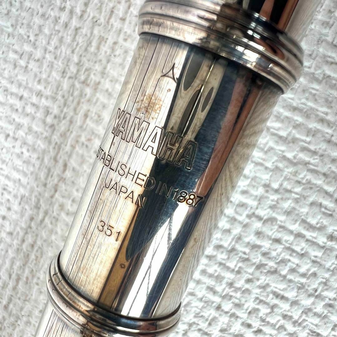 YAMAHA ヤマハ フルート YFL-351 Eメカ付き 管体清掃済