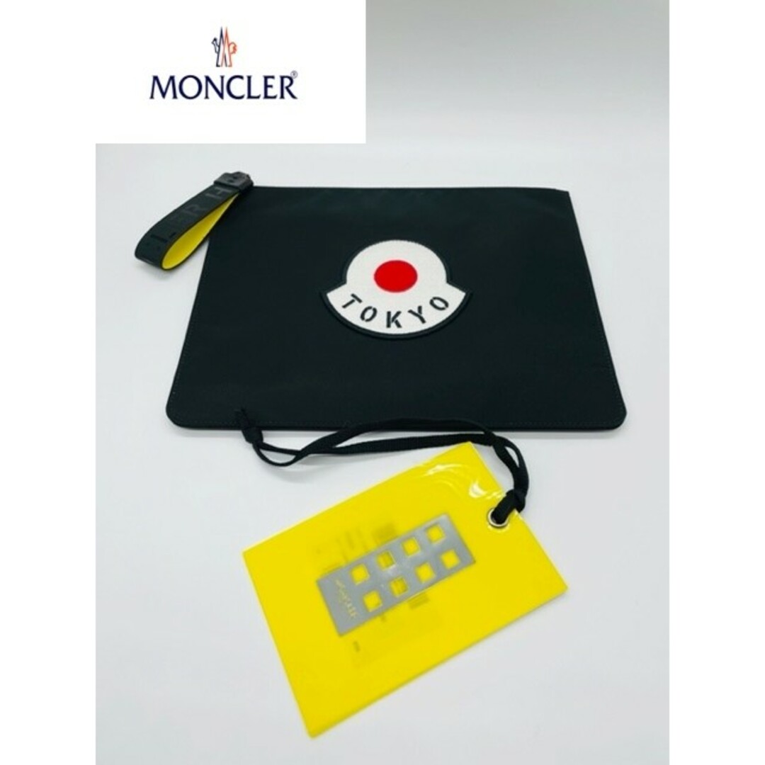 【MONCLER】HOUSE OF GENIUS TOKYO クラッチバッグ | フリマアプリ ラクマ