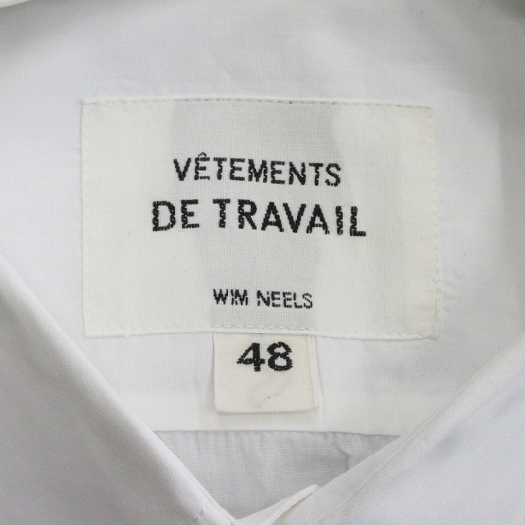 73cm袖丈ヴェトモン ベトモン VETEMENTS アシンメトリー シャツ 48♪６