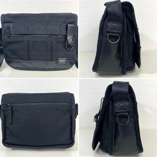 PORTER - 美品☆ポーター PORTER ヒート HEAT ショルダーバッグ かぶせ