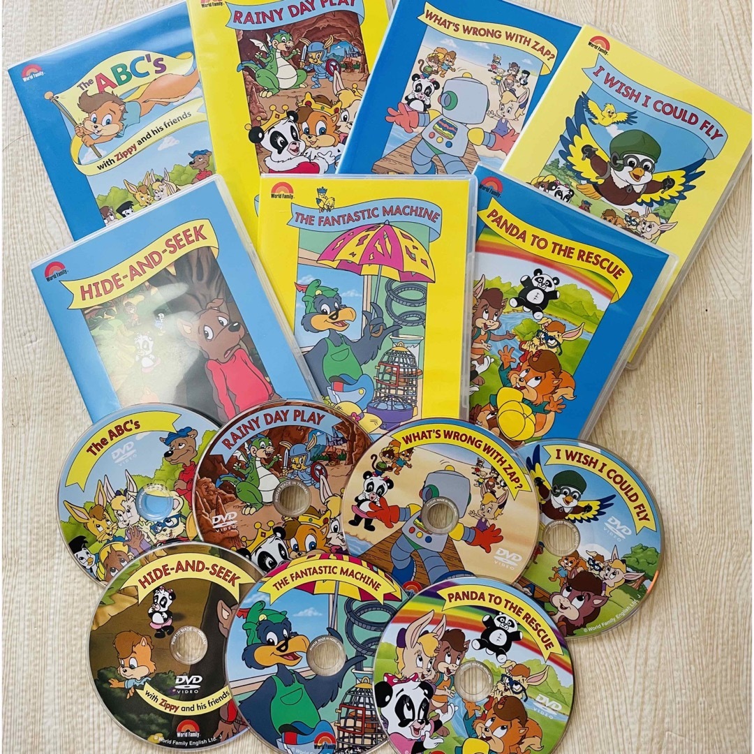 Zippy and his friends DVD10本セット DWE