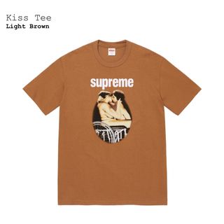 シュプリーム(Supreme)の新品 supreme 23ss kiss tee brown xxl(Tシャツ/カットソー(半袖/袖なし))